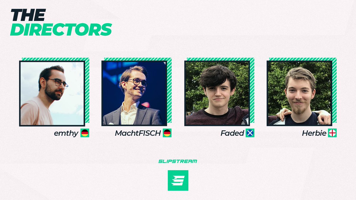 Introducing the faces of Slipstream, currently tinkering behind the scenes to bring you #ECC11! 

Want to get involved? Signups are still open in the Slipstream Discord server! discord.gg/WCBaCMu
