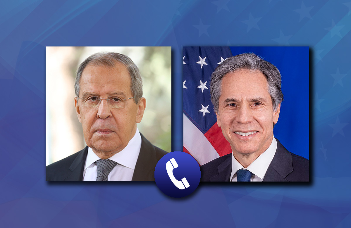 🇷🇺🇺🇸📞 29 июля по инициативе американской стороны состоялся телефонный разговор С.В.Лаврова с <a href="/SecBlinken/">Secretary Antony Blinken</a>.

❗С.В.#Лавров подчеркнул, что продолжающаяся накачка ВСУ и нацбатальонов американским и натовским оружием лишь продлевает агонию режима в Киеве.

🔗 is.gd/1nXywb