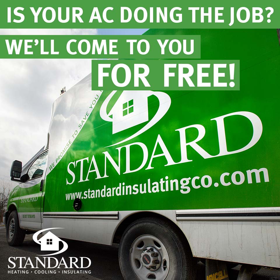 StandardCares's tweet photo. Is your AC running constantly or short cycling? Are you hearing loud, sudden or unusual noises? Our HVAC service calls are FREE! If it's under an hour &amp; we can fix it with no parts, it is FREE! Call us to see if we service your area: 315.738.1424 #FreeForYou #Help #HVAC #Cooling https://t.co/porWEHqNN8