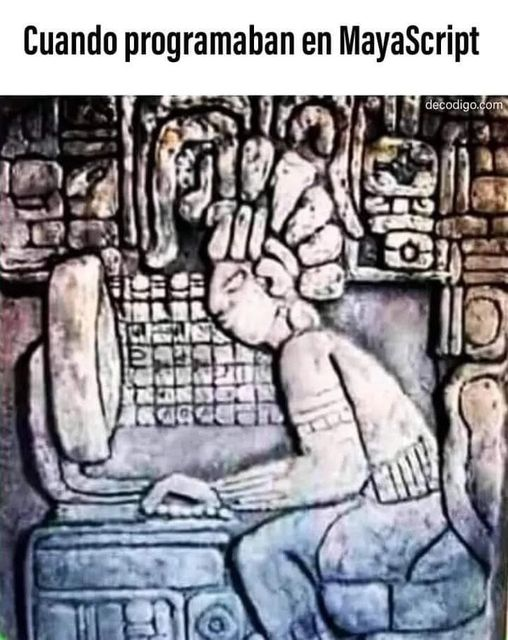 ¿Qué tan senior eres?... Bueno, bueno, en mis tiempos usábamos Monolitos en esteroides! Feliz viernes!