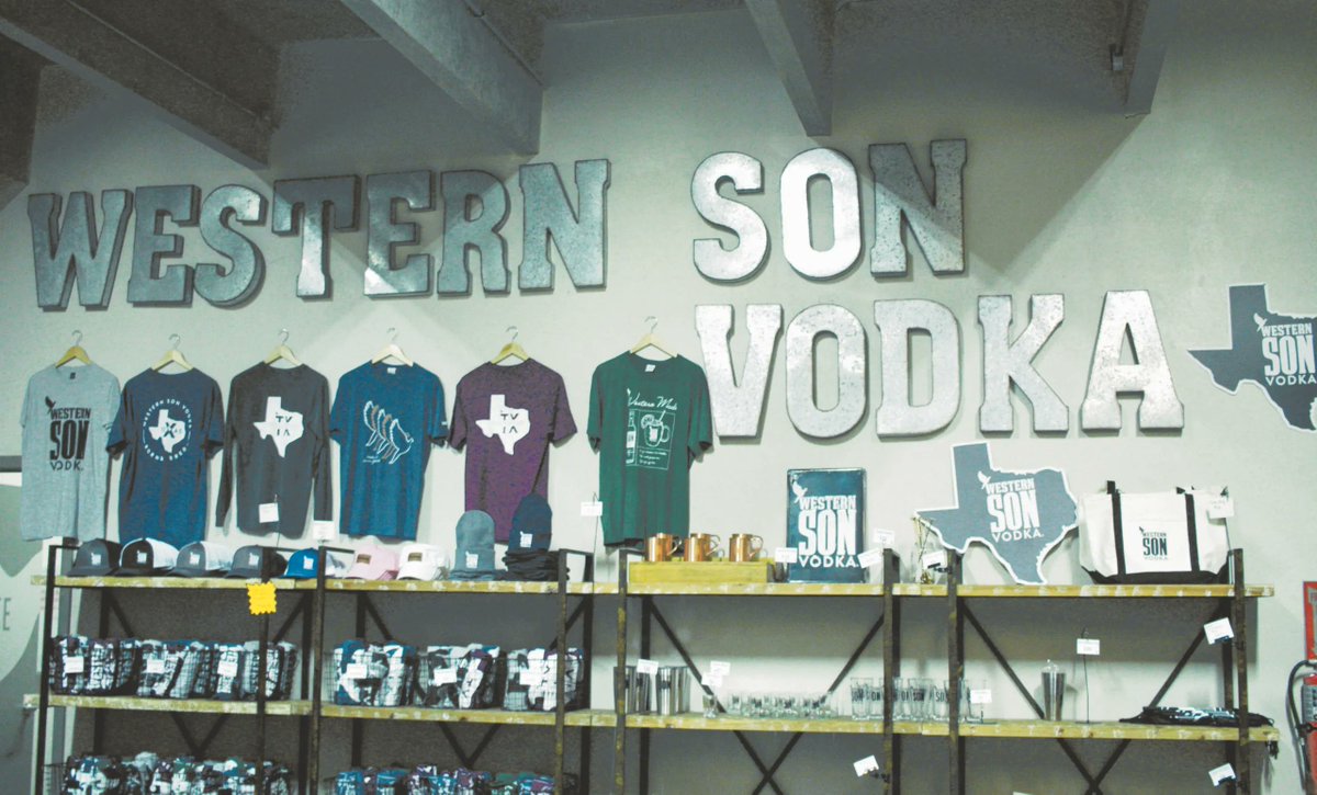 Thanks #AuthenticTexas for featuring our very own <a href="/westernsonvodka/">Western Son Vodka</a> in your Spirits Edition! Read on about this distillery and its story in the latest edition of the Heritage Magazine of Texas: authentictexas.com/vodka-in-bloom/ #developpilotpoint