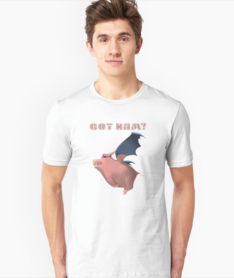 GijsThys's tweet photo. #GotHam #PigStyle at #Ozzyme #redbubbleshop https://t.co/6YhG7kKeP8