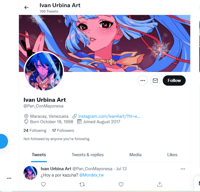 this person has traced my artwork and been selling Tshirts of the traced piece, possibly they have done it to a bunch of other art on his account.
Your explanation? @Pan_ConMayonesa 