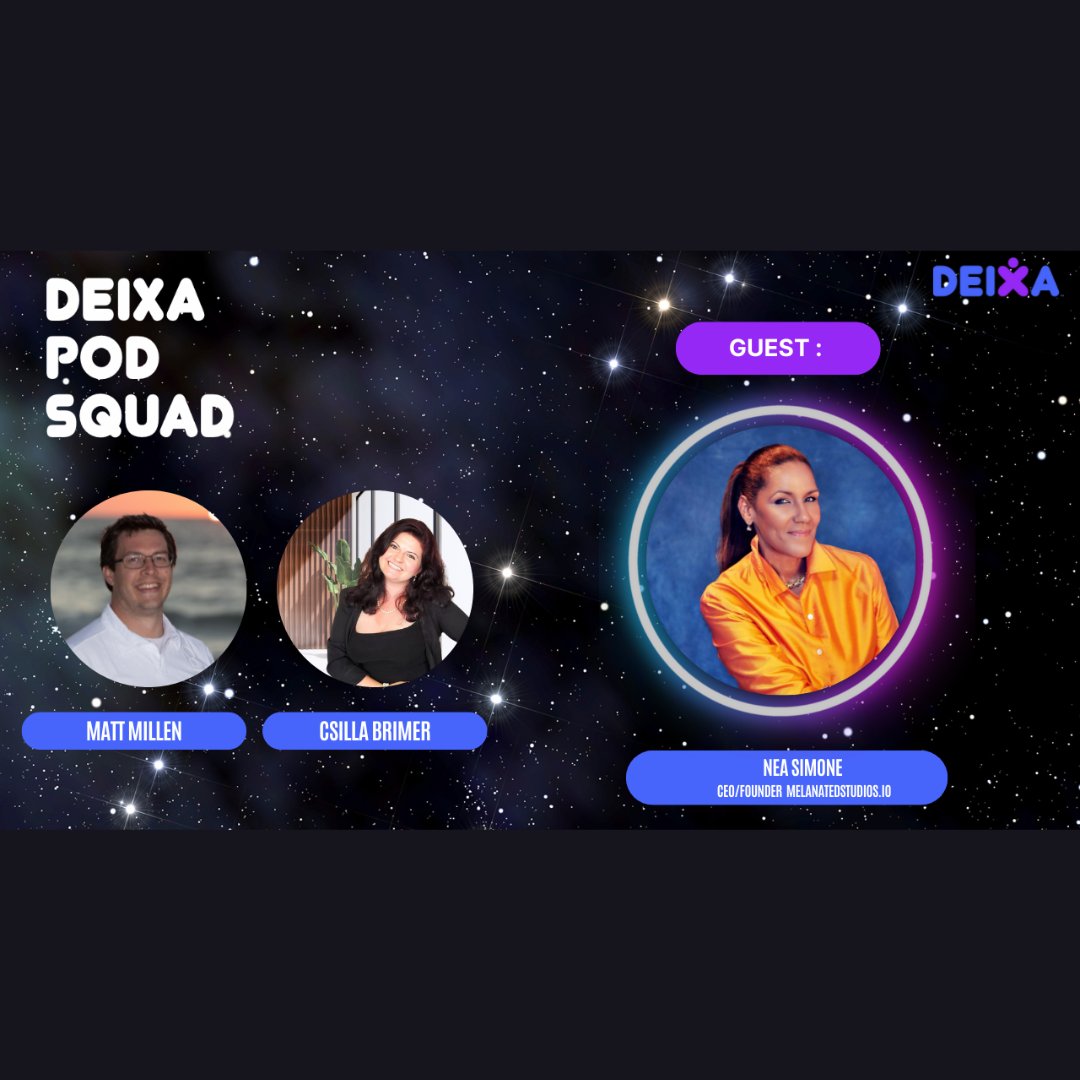 MpoweredNft's tweet image. Listen up to @neasimone as she discusses #nft #cryptocurrency
#dao #web3 #blockchain
#film open.spotify.com/episode/1kaPK5…
Hope you enjoy it as much as we did.