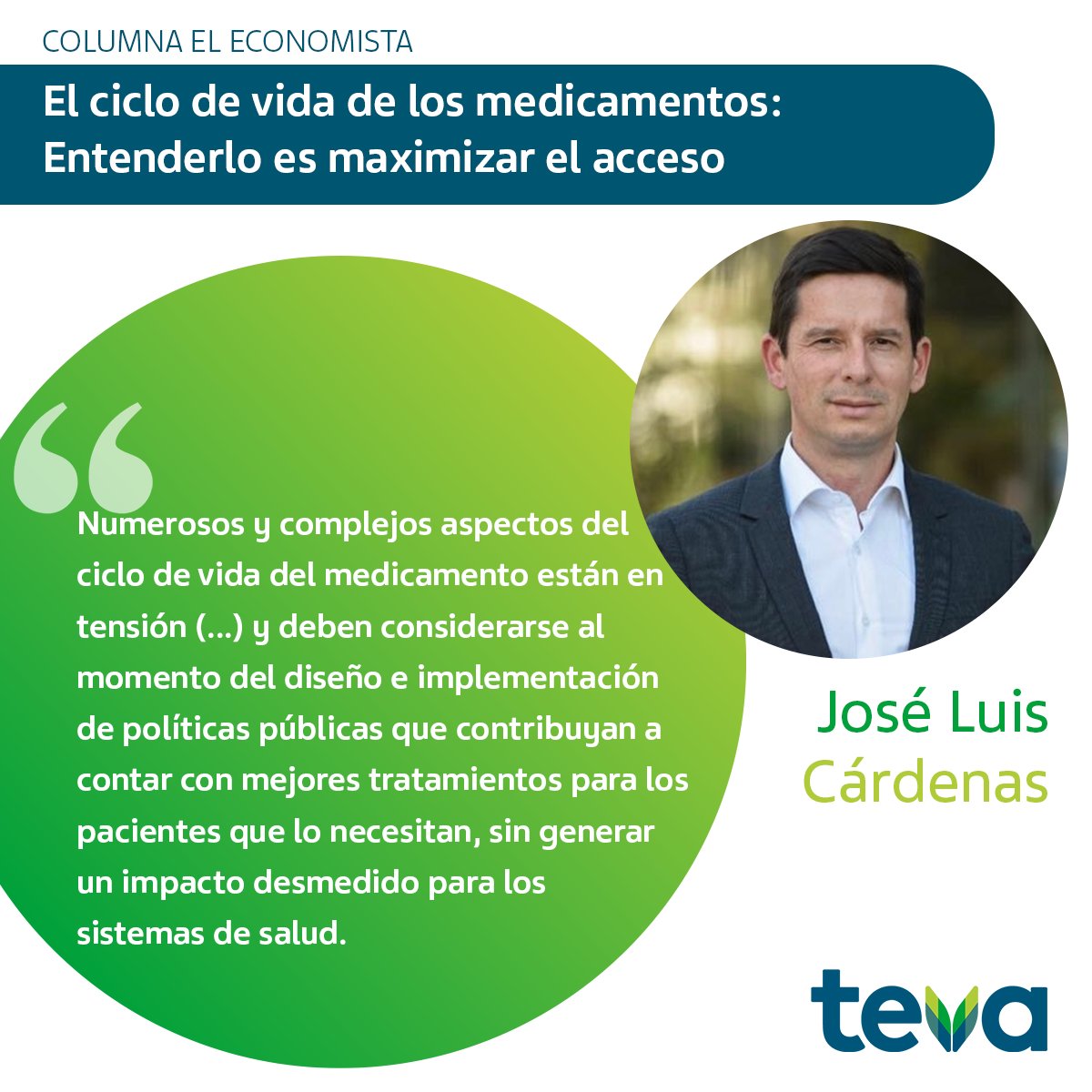 TevaMexico's tweet photo. Existe una presión a nivel mundial por aumentar el acceso a medicamentos sin afectar a los sistemas de salud. José Luis Cárdenas en su columna del Economista nos habla sobre cómo podemos lograrlo.
Leer columna: https://t.co/r5l7Gpx0F6
#medicamentos #TevaHealth #saludpública https://t.co/HVwspMMDWf