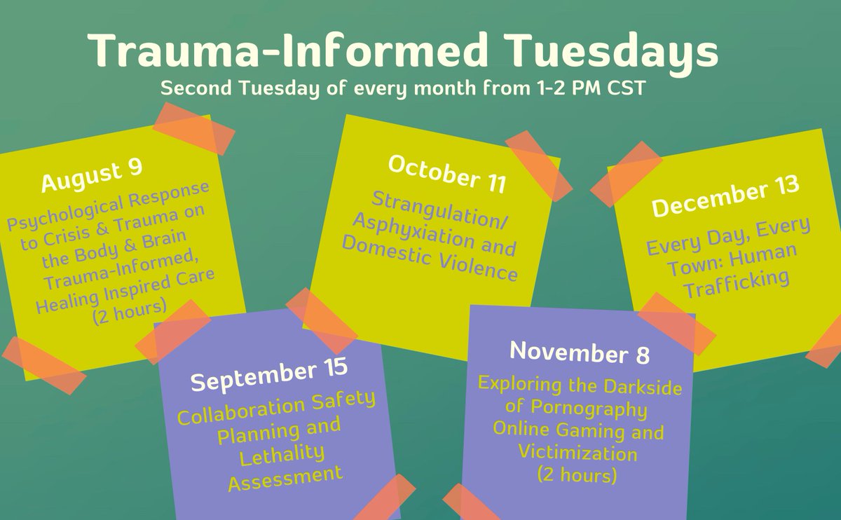 LAPardonParole's tweet photo. Trauma Informed Tuesday is here! 

⏰: 1 - 2 PM CST

📺: https://t.co/8Y2I5NaEMe
Password is Empower

@LavoProgram provides free training opportunities for service providers! https://t.co/9Pwjz0rrkv