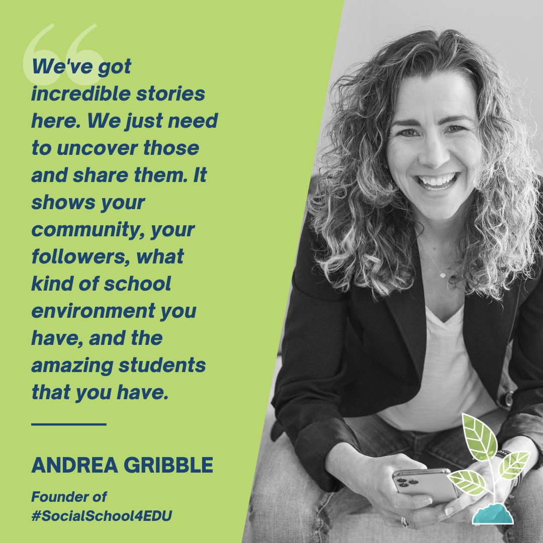 MSMSchoolPod's tweet photo. 🌱🎙 Andrea tells us that it's through our school's unique stories that we can bridge connection to our parents and showcase the true happenings inside the classroom for our community to see 🤗🏫 🌱  https://t.co/6VBSF0pk8K 🔗 ✨ Thank you to our Sponsor, EnquiryTracker! ✨ https://t.co/Z8esWcmOST
