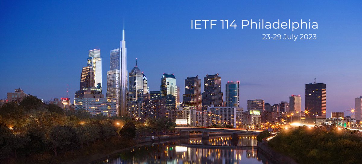 IETF 114 Rewind: Recordings of all sessions from the IETF 114 meeting (23-29 July 2022), hosted by <a href="/Comcast/">Comcast</a> and <a href="/NBCUniversal/">NBCUniversal</a> including a presentation by <a href="/Comcast/">Comcast</a> Chief Network Officer Elad Nafshi on the future of broadband, are now available: ietf.org/live/