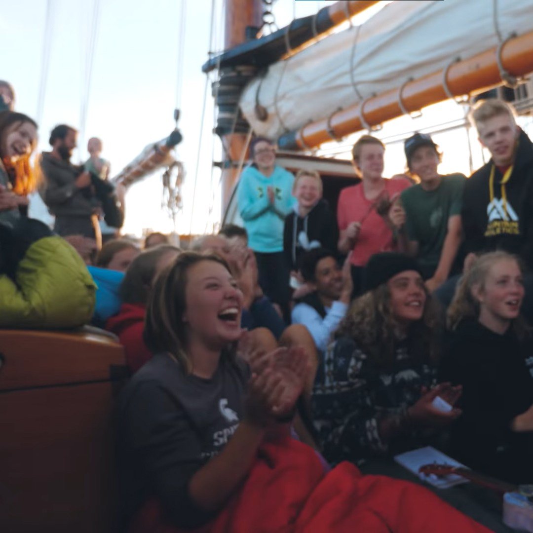 Look at these smiles! 😎
<a href="/saltsvictoria/">Sail and Life Training Society</a>  is back on the water for summer camps, after a two year break, and we couldn’t be happier! 🐋