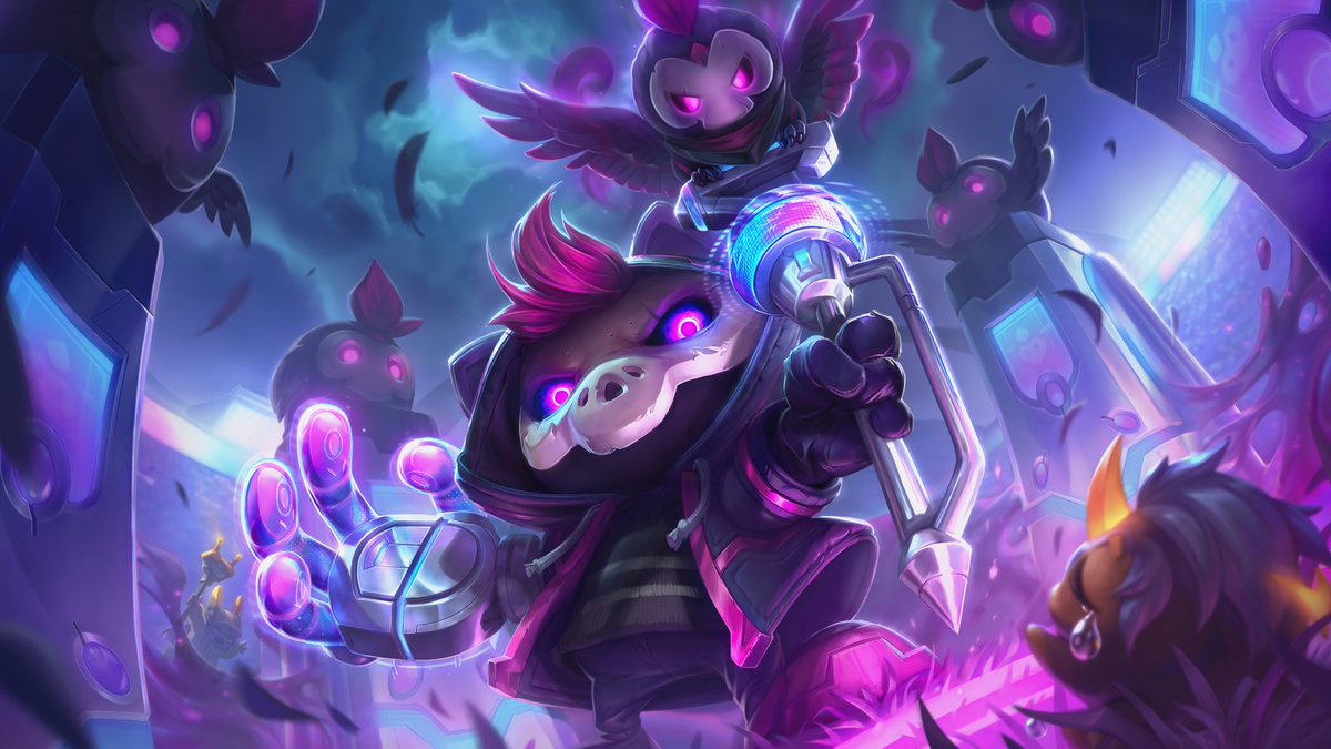 NecxtT's tweet photo. Nuevo Veigar Domador de Mounstruos en HD! 🧙‍♀️ https://t.co/X4cdrEznvW