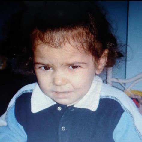 Soldaki bebeyi ben sananlar vardı… Gerçekten de farksız değilmişim.
