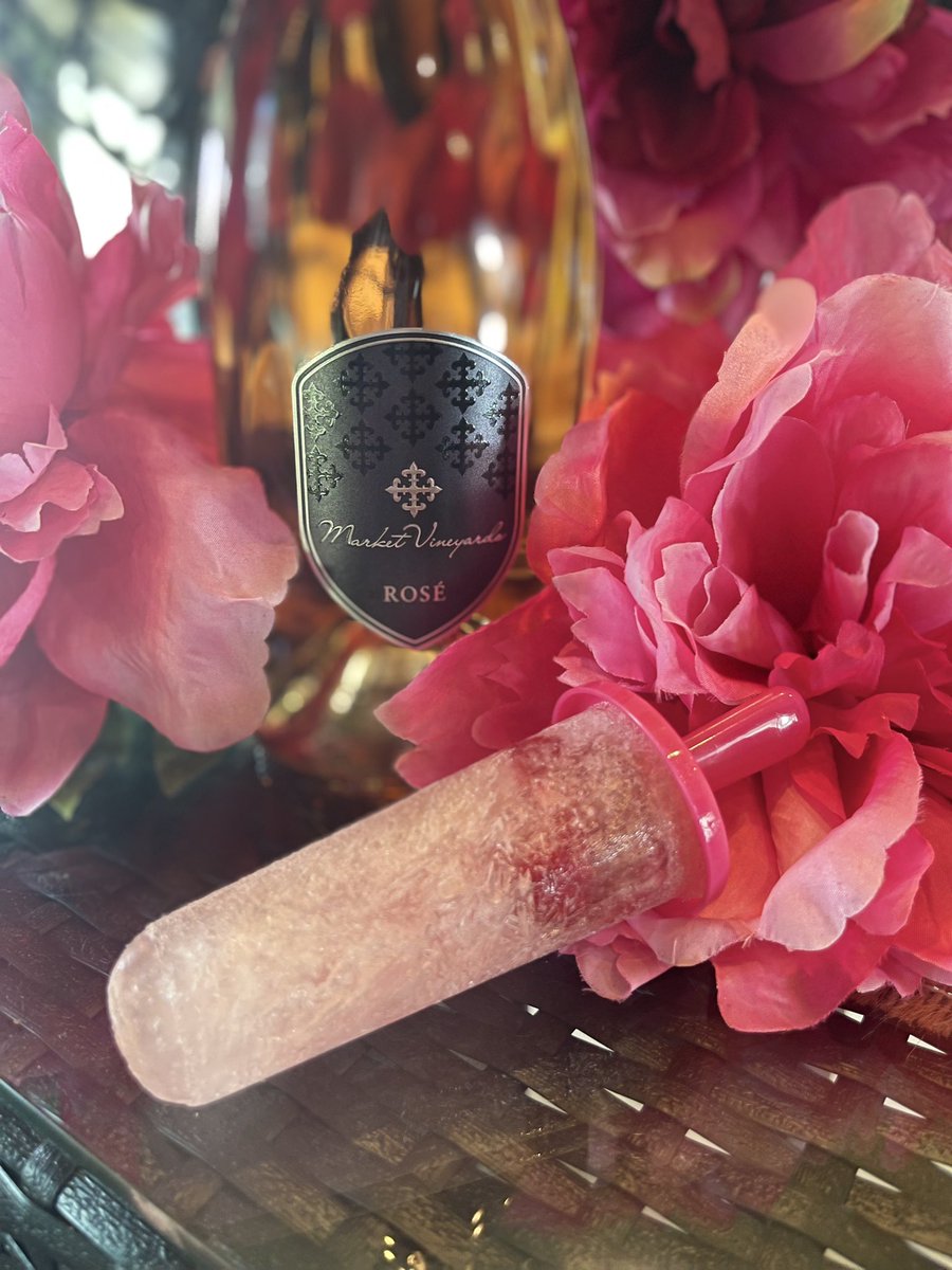Cool down and beat the heat this weekend with our rosé popsicles, handmade with Market Vineyards Rosé and fresh raspberries! 

Enjoy these tasty treats at our Tasting Rooms all weekend long🍷☀️
.
.
.
#marketvineyards #roseallday #winelovers
