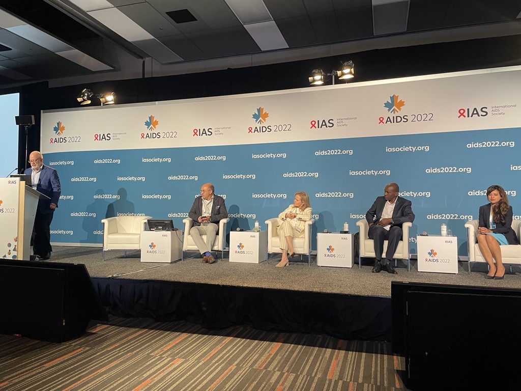 The IAS-hosted satellite session, “Africa #HIV cure research: Strengthening industry-community engagement in clinical research”, is now underway at #AIDS2022. 

Delegates take part in Room 524 or virtually on Channel programme.aids2022.org/Programme/Sess…