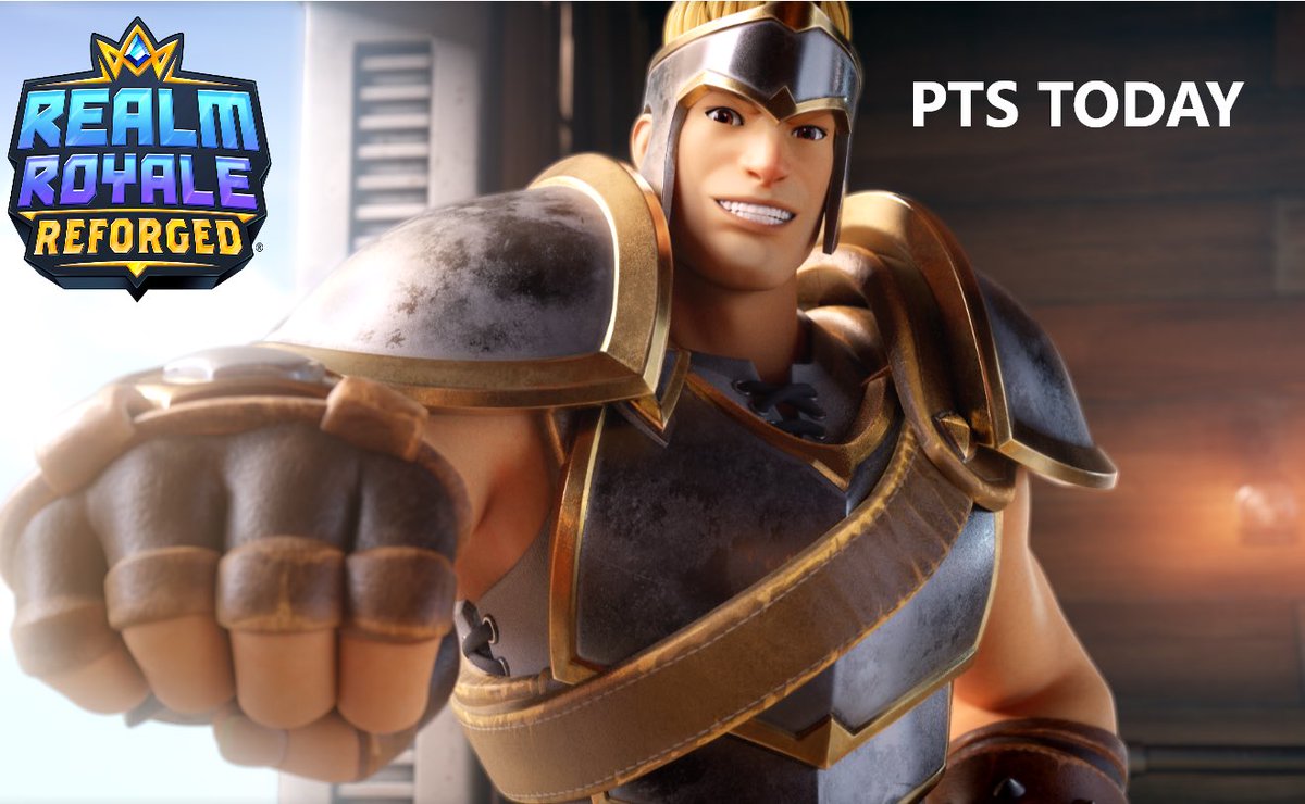 RealmRoyaleMore's tweet photo. The time has come! #RealmRoyale is back! PTS Today! https://t.co/G9KFtWZ0Sy