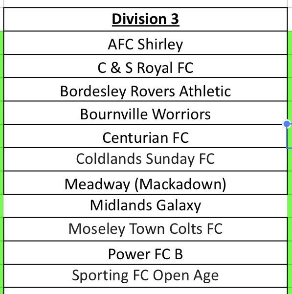 Oak_Coro_League's tweet image. 2 in 1 day - we are spoiling you 

Have division 3 😉