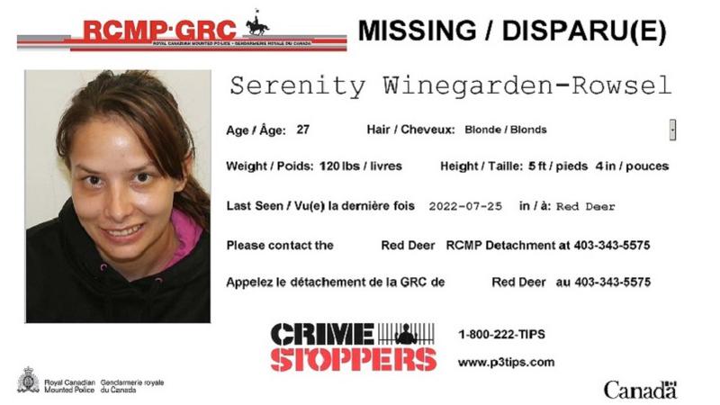 Missing: Serenity Winegarden-Rowsell, 27, of Red Deer dlvr.it/SVkXlz