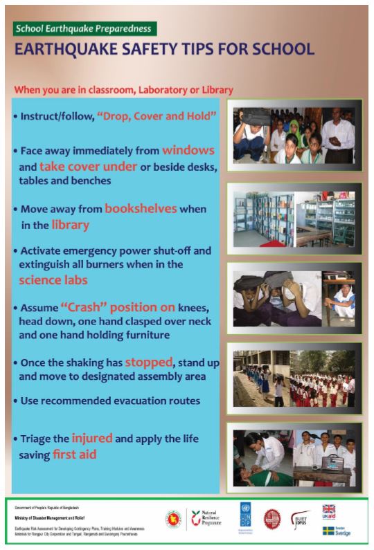 NRP_DDM's tweet photo. Must-read messages for everyone on earthquake preparedness. https://t.co/naLhKSanhe