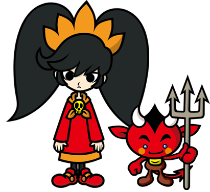 DailySpoo's tweet photo. Today's spooky characters of the day are Ashley &amp; Red from WarioWare
#WarioWare #Nintendo @Kosan_Takeuchi #NintendoDS #InteligentSystems https://t.co/sKgjEarNrh