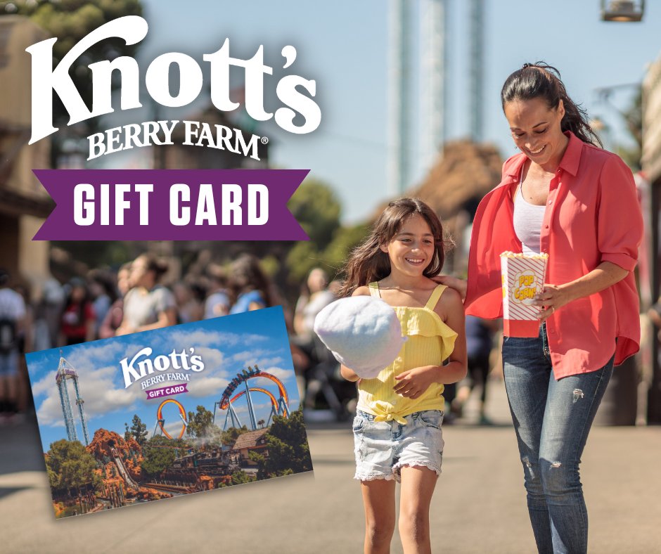 Knott's Berry Farm on Twitter "Give a gift you know they'll love! ️