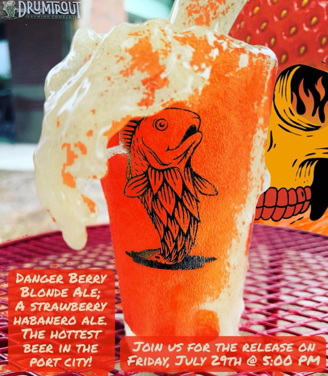 Super stoked about our new collab with Drum Trout Brewing!