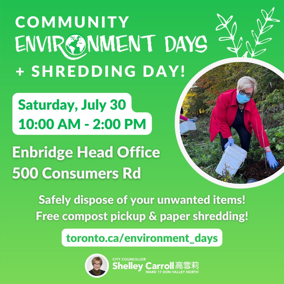 Shelley Carroll on Twitter "Join me tomorrow at the Enbridge Head