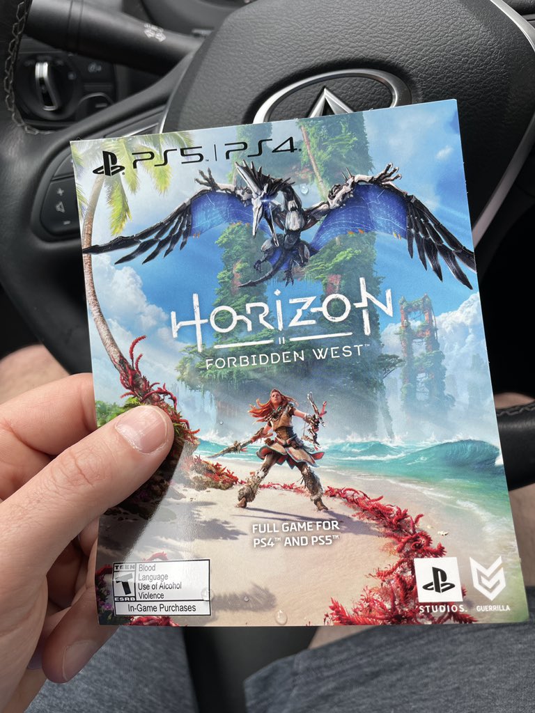 Got an extra code for Horizon: Forbidden West so I’m going to do a giveaway. RT this and I’ll pick someone next week.