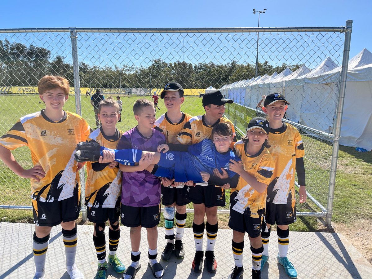 Congratulations to our Magpies Crusaders United SAP players who are currently playing at Wynnum Wolves Football Club in Brisbane for the 10-12 Years Queensland School Sport State Football Championships for Capricornia and Northern. Enjoy the final two days of the competition!!