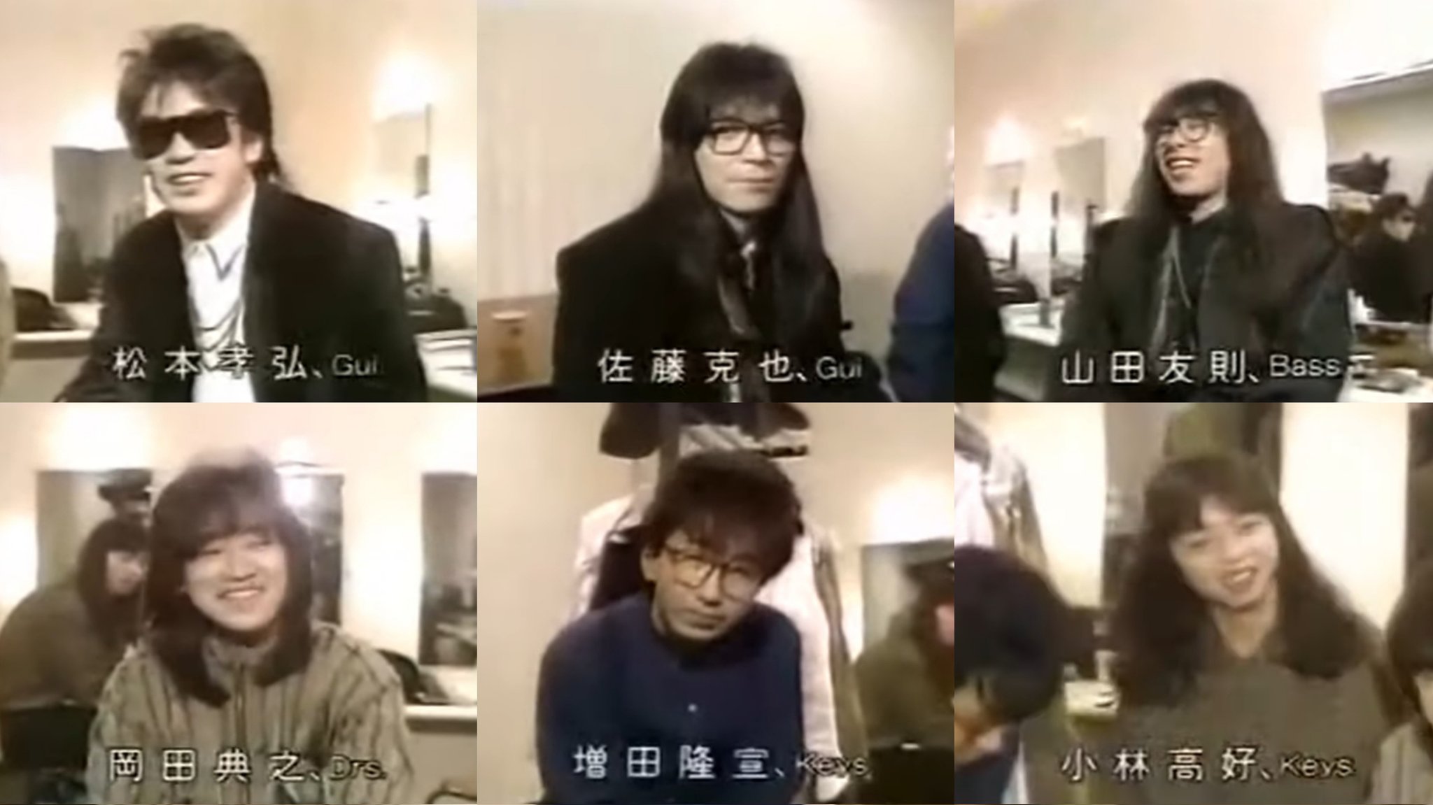 もっち バックバンドのメンツが豪華 Gt 松本孝弘 後に Bz 結成 佐藤克也 後にtrashgang 結成 Ba 山田友則 美容師に転身 Dr 岡田典之 樋口宗孝氏の弟子 Key 増田隆宣 B Zのバックバンド等で活躍 小林高好 浜田麻里 のバック