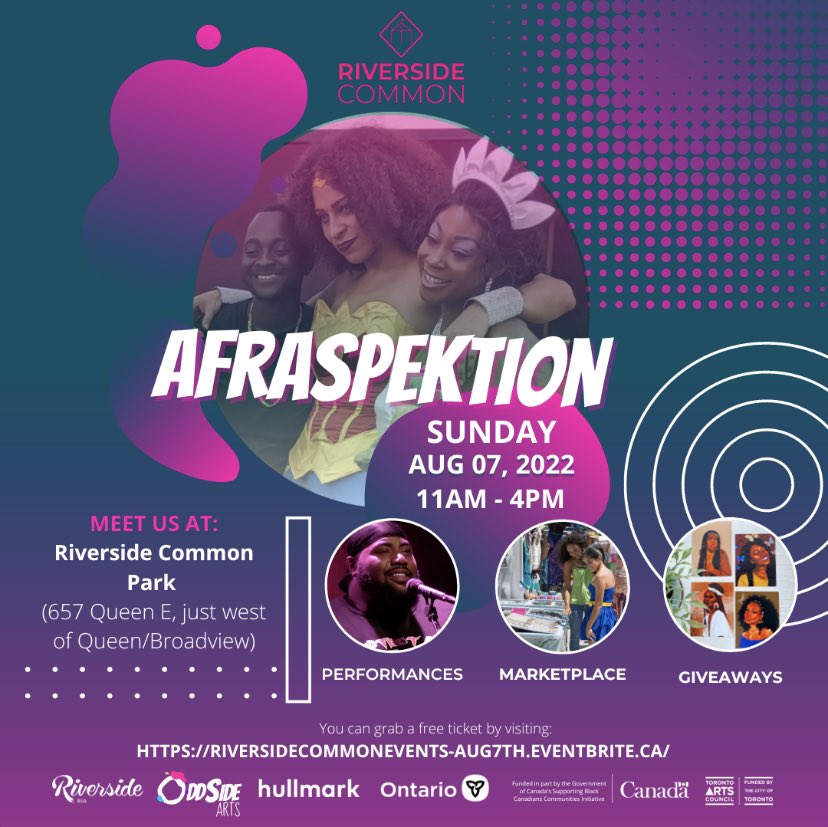 OddSide Arts (@oddsidearts) on Twitter photo Afraspektion is an event you don't want to miss! Come join <a href="/RiversideBIA/">RiversideBIA</a> X <a href="/oddsidearts/">OddSide Arts</a> for a day of fun, we'll be celebrating and highlighting the contributions and creativity of the Afrodiaspora.
#BlackOwned Business #SupportBlackArtists #OddSideArts #RiversideBIA Afraspektion is an event you don't want to miss! Come join <a href="/RiversideBIA/">RiversideBIA</a> X <a href="/oddsidearts/">OddSide Arts</a> for a day of fun, we'll be celebrating and highlighting the contributions and creativity of the Afrodiaspora.
#BlackOwned Business #SupportBlackArtists #OddSideArts #RiversideBIA