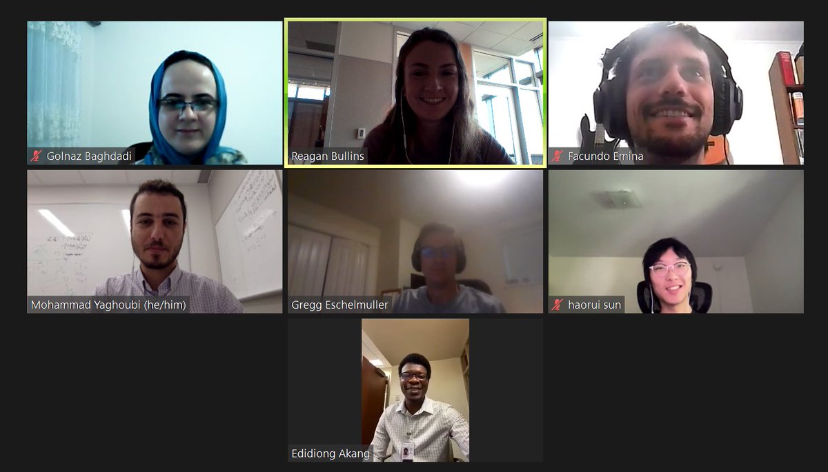 ReaganShugg's tweet photo. @neuromatch 2022 is a wrap! I had a great experience working with a talented group of people and learning all things computational neuroscience. 
After 3 packed weeks, now I’m going to take a break and try to not see Poisson distributions everywhere I look  👀

Thanks to all! https://t.co/2CtMqpCnQ3