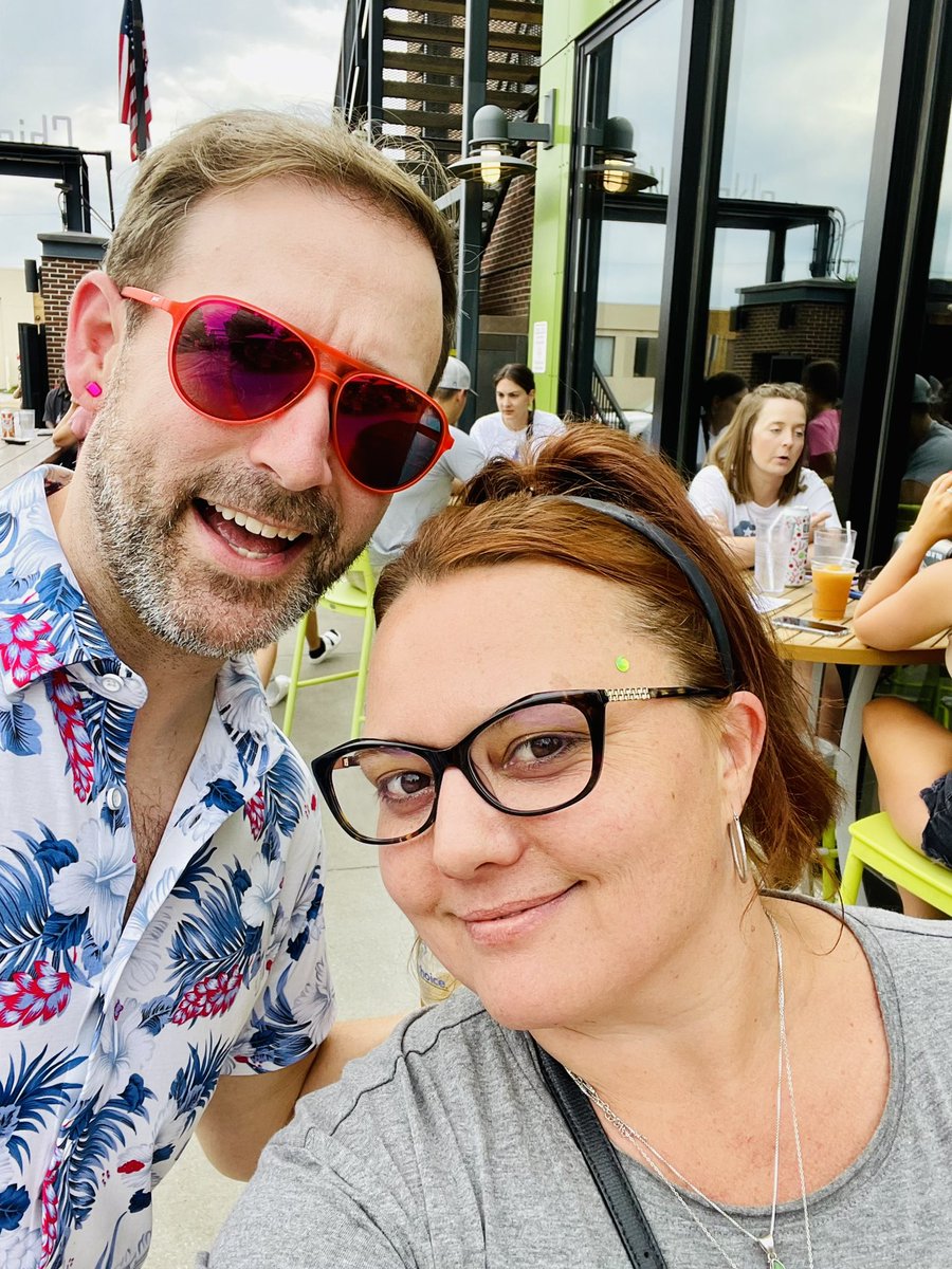 AmandaM72513's tweet photo. And thatโs a wrap on #ProjectAtmosphere22 with #AMSEducation! Thank you @TripleVortex for a wonderful Birthday week! ๐ So excited to write my #MUSICAscience lessons with a Weather & Climate spin! #BirthdayBling @ChickenNPickle ๐ฅณ๐๐ฅ https://t.co/Fui0XPJKDk