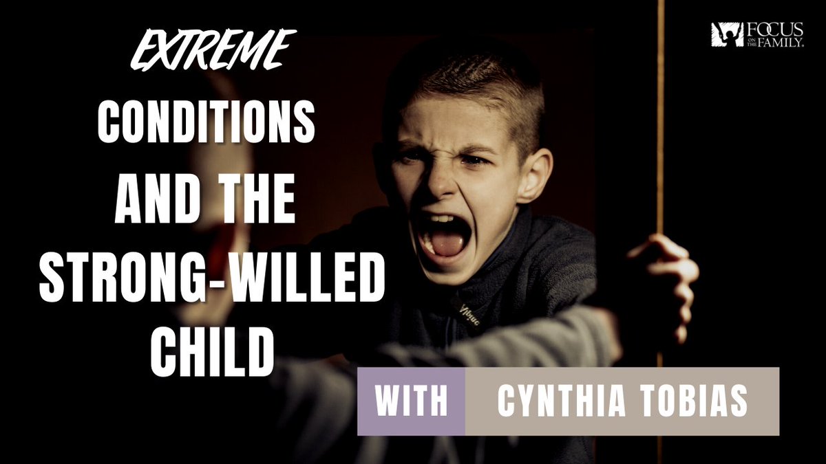FocusFamily's tweet image. Extreme conditions and the strong-willed child might make for a difficult situation for you at home. But Cynthia Tobias explains that you'll still need to address that strong will.
#FocusontheFamily #parenting #extremeconditions #strongwill 
bddy.me/3zFxID5