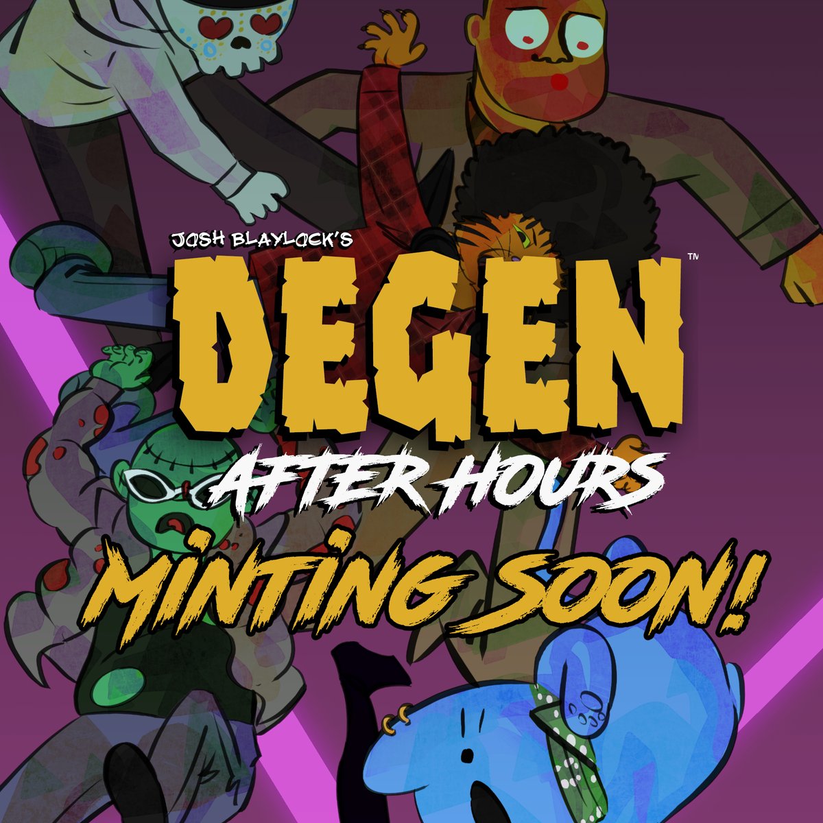 We’ve got exciting news… Comic Boxels first webcomic, <a href="/joshblaylock/">Josh Blaylock: Grand Rapids Comic-Con Nov 14-16</a>’s <a href="/AfterHoursDegen/">Degen After Hours - MINTING NOW!</a>, is launching soon! 🎉



What it is: A free-to-read digital parody comic that roasts and toasts to the latest in NFTs, featuring exclusive mintable panels with animated content. 

🧵 1/4