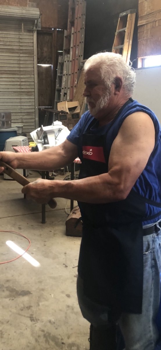 My dad still got them arms, I told him, “dad, let me roll up your sleeve, he gave me that look 👀 “ I did it anyways! 😂 74 yrs 💪🏻 love him so much❤️