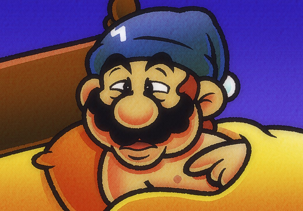 DocShoddy's tweet image. Mario when he defeats Wart