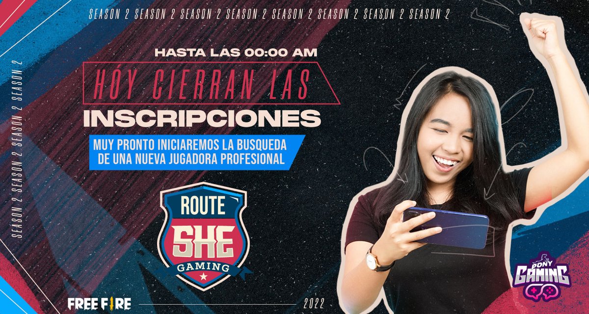 shegamingcol's tweet photo. ¡Atención!
Después de la fase de convocatoria se enviarán correos a todas las participantes elegidas 🏆
Todavía estas en plazo de aprovechar esta oportunidad para convertirte en jugadora profesional 🔥🤩
Inscríbete siguiendo este enlace:
https://t.co/B0FPfwCFj2
#shegaming https://t.co/DJff9OxuXu