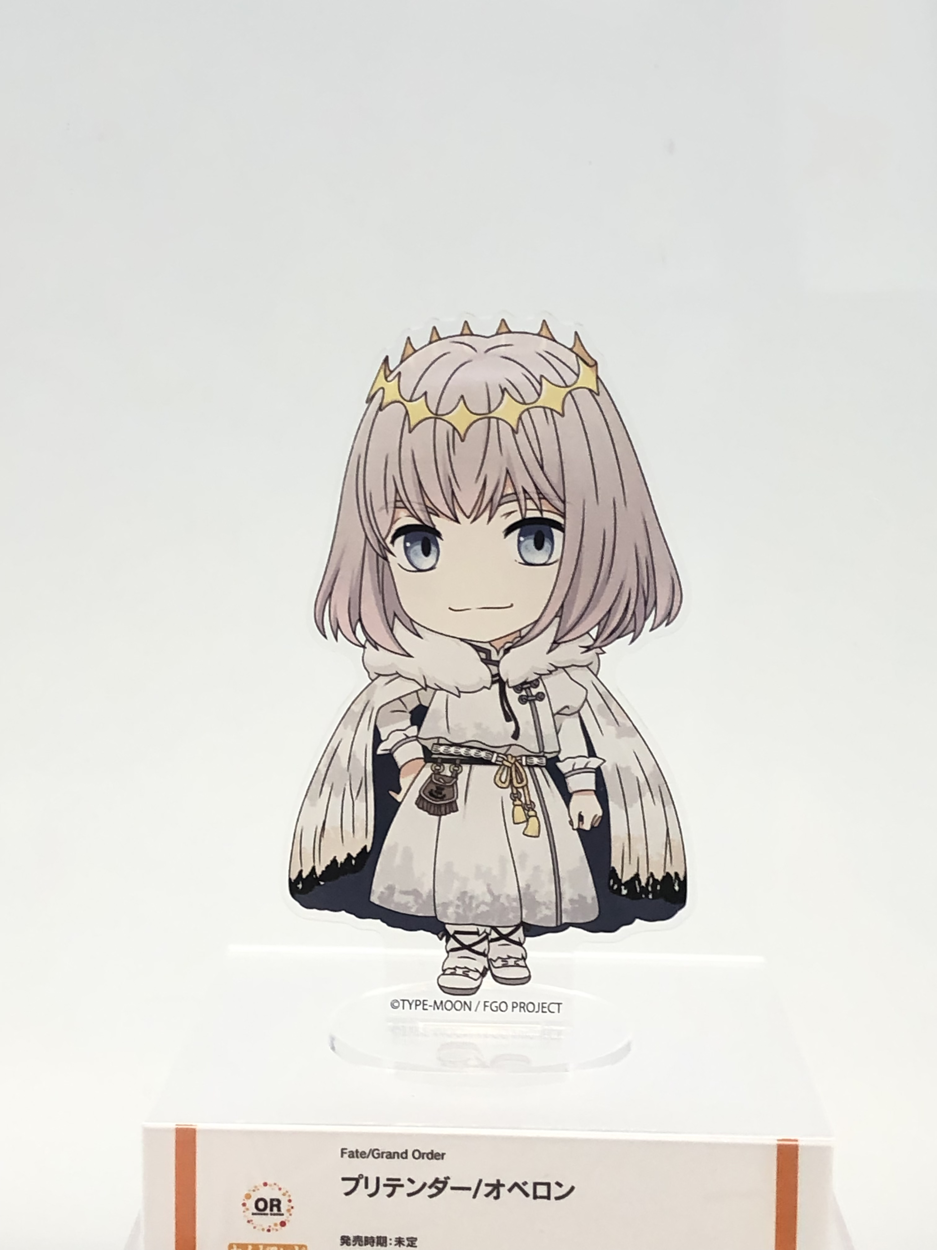 FGO　オベロン　ねんどろいど・黄昏の王国・アクリルパネル　3点セット