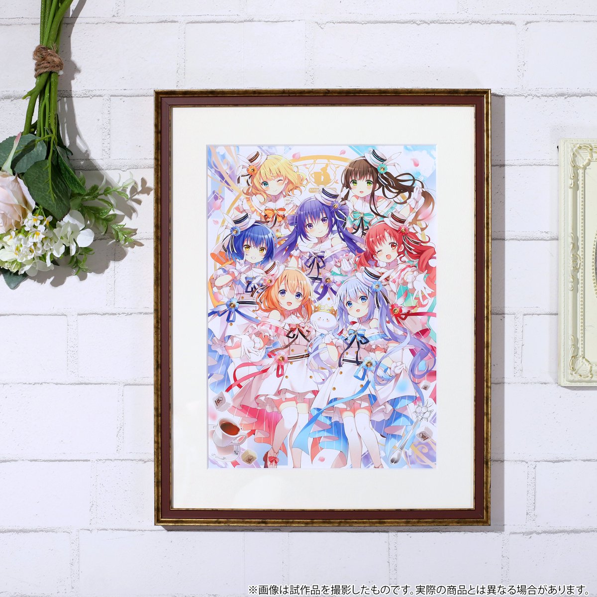 ごちうさ展 ミストグラフC ☕ごちうさ展グッズ情報☕ 🐰ミストグラフ Koi先生の描き下ろし