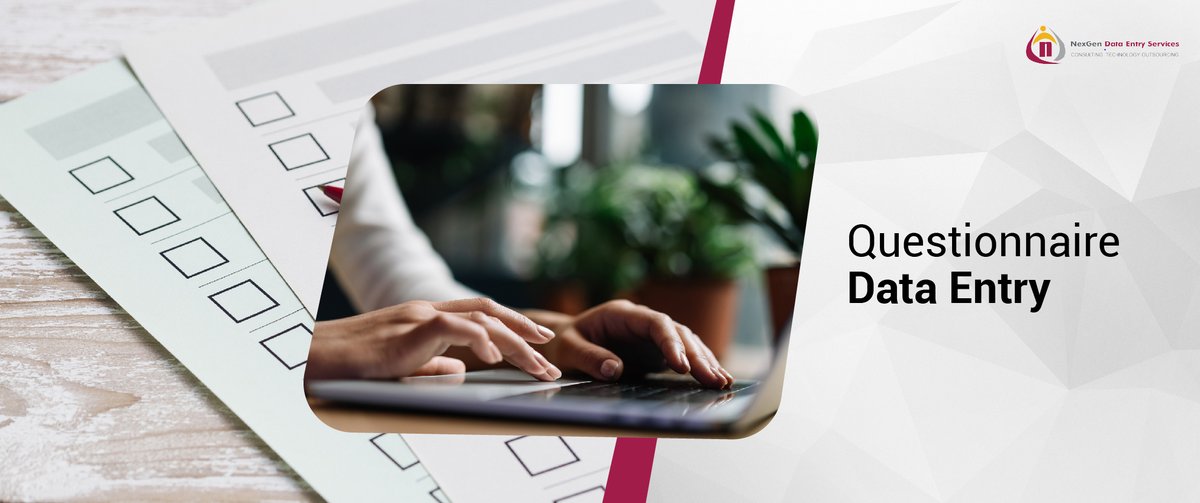 nexgendataentry's tweet image. We assure the most accurate questionnaire data entry with the help of the experts at lowest cost and highest quality.
For information: nexgendataentry.com/questionnaire-…
Contact us: support@nexgendataentry.com
#questionnairedataentry #dataentryservices #surveydataentry #bposervices