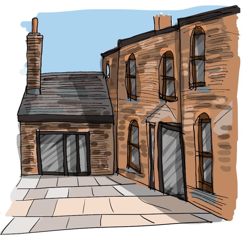 Middleport_Pot's tweet photo. The Harper Street terrace at Middleport Pottery is open. "How we lived at Harper Street", an exhibition of mid-century potteries life, will now be part of the Middleport Pottery Heritage Trail. Read more: https://t.co/3OSvEcgsjg #summerplans #heritage #regeneration #stoke https://t.co/uMue1dD6EP