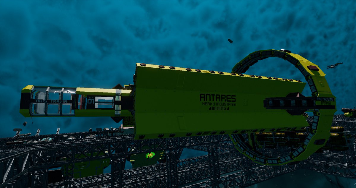 andraxGer's tweet photo. Your miner could never be big enought in #starbase #MMORPG #gaming #pcgames #frozenbyte #scifi https://t.co/MXmrAfu2di