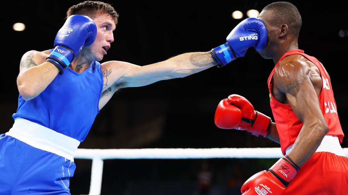 🥊 Tom Frame this evening became our first Commonwealth Games boxer in 24 years!