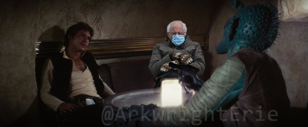 Turns out Bernie shot first.