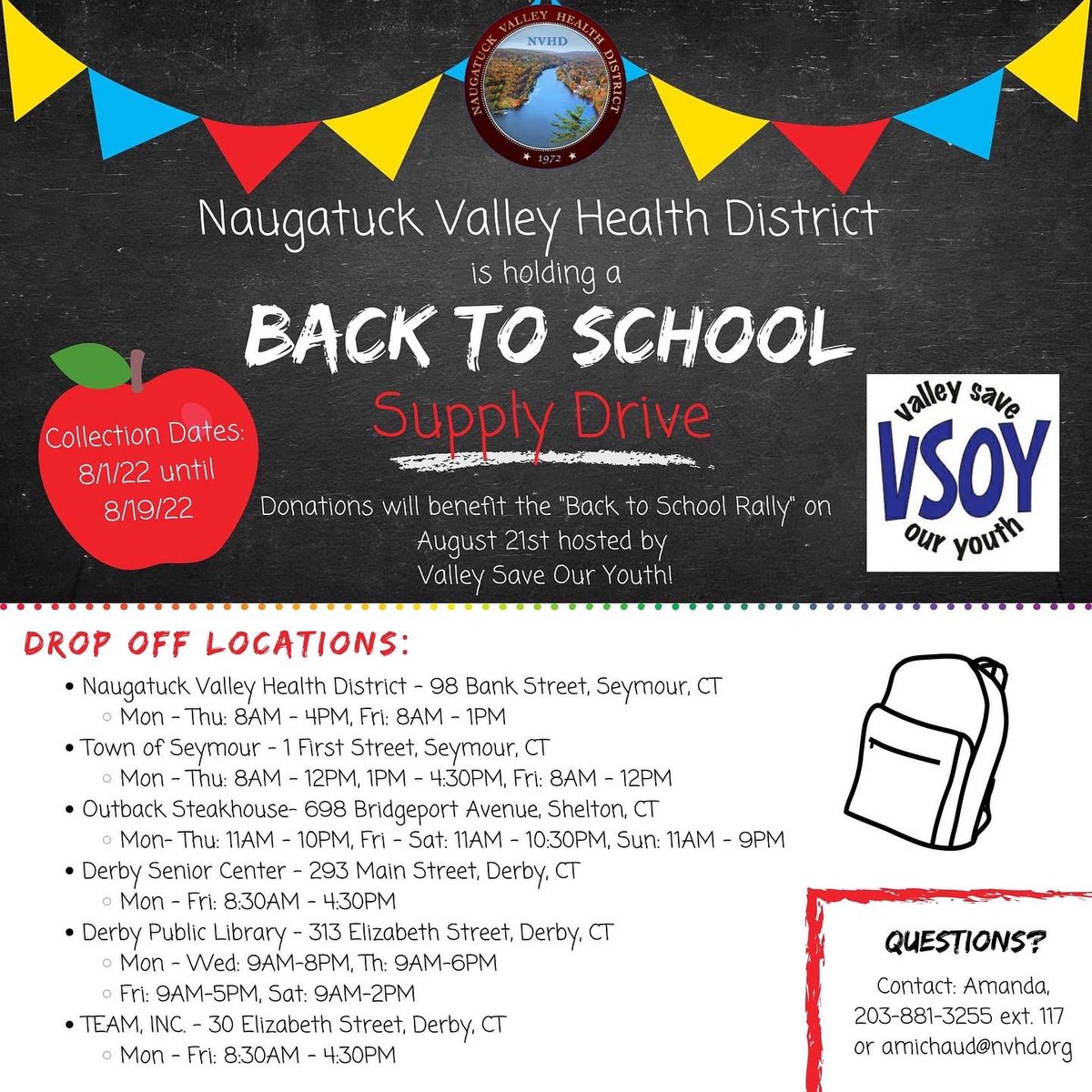 NaugValleyHD's tweet photo. Our Community Give Back Program spotlights @valleysaveouryouth for the month of August! 

Their mission is to provide all teens the opportunity to succeed &amp; ensure they are set up for success by instilling leadership skills through positive intervention &amp; leadership seminars https://t.co/f6Q1IxMhT5