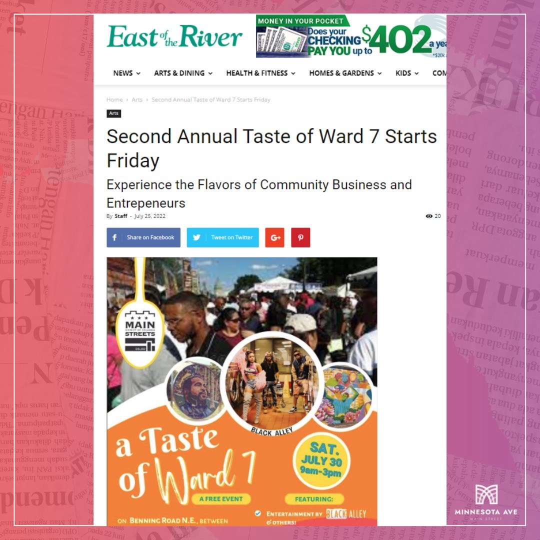 Minnesota Avenue Main Street tweet media