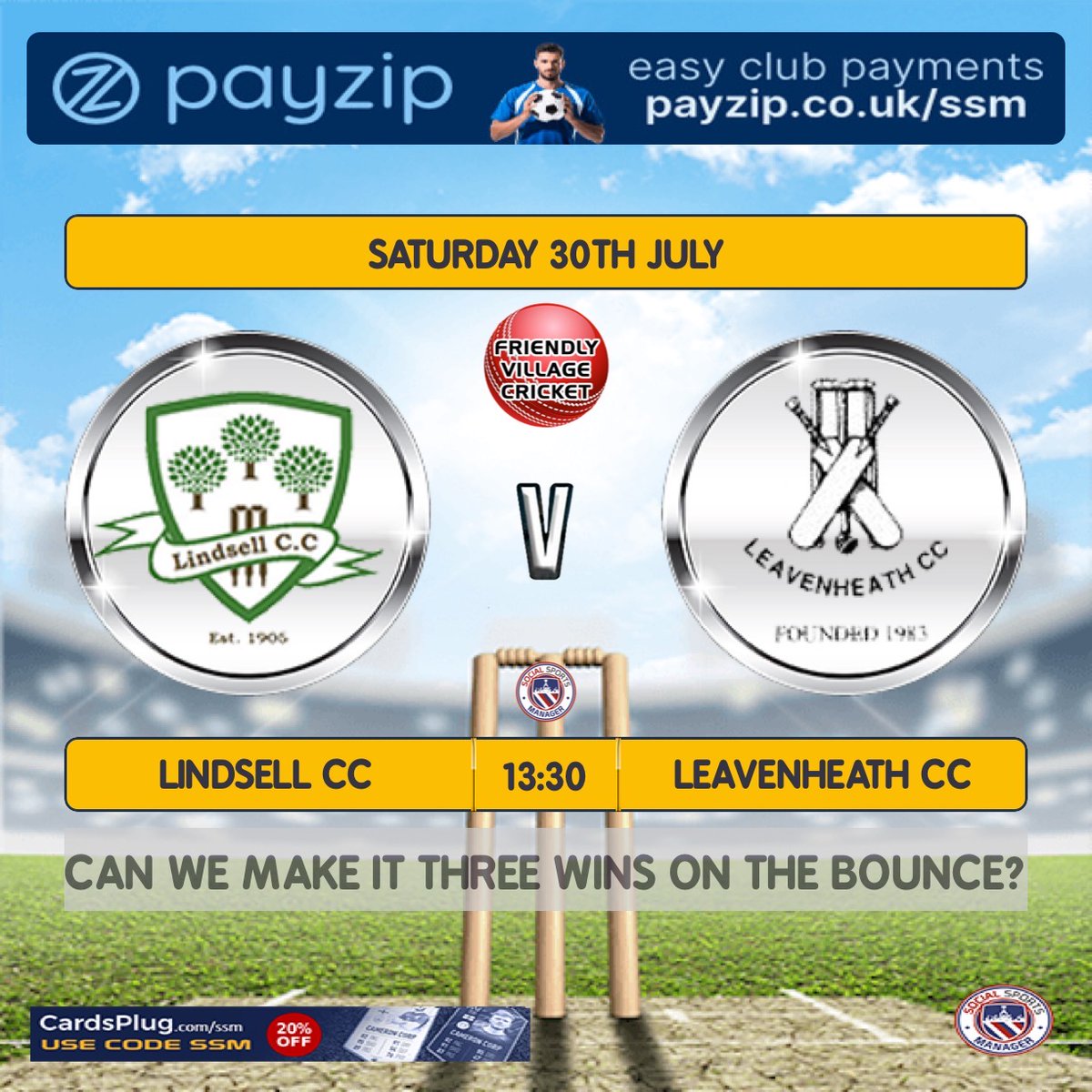 Lindsell Cricket Club tweet media