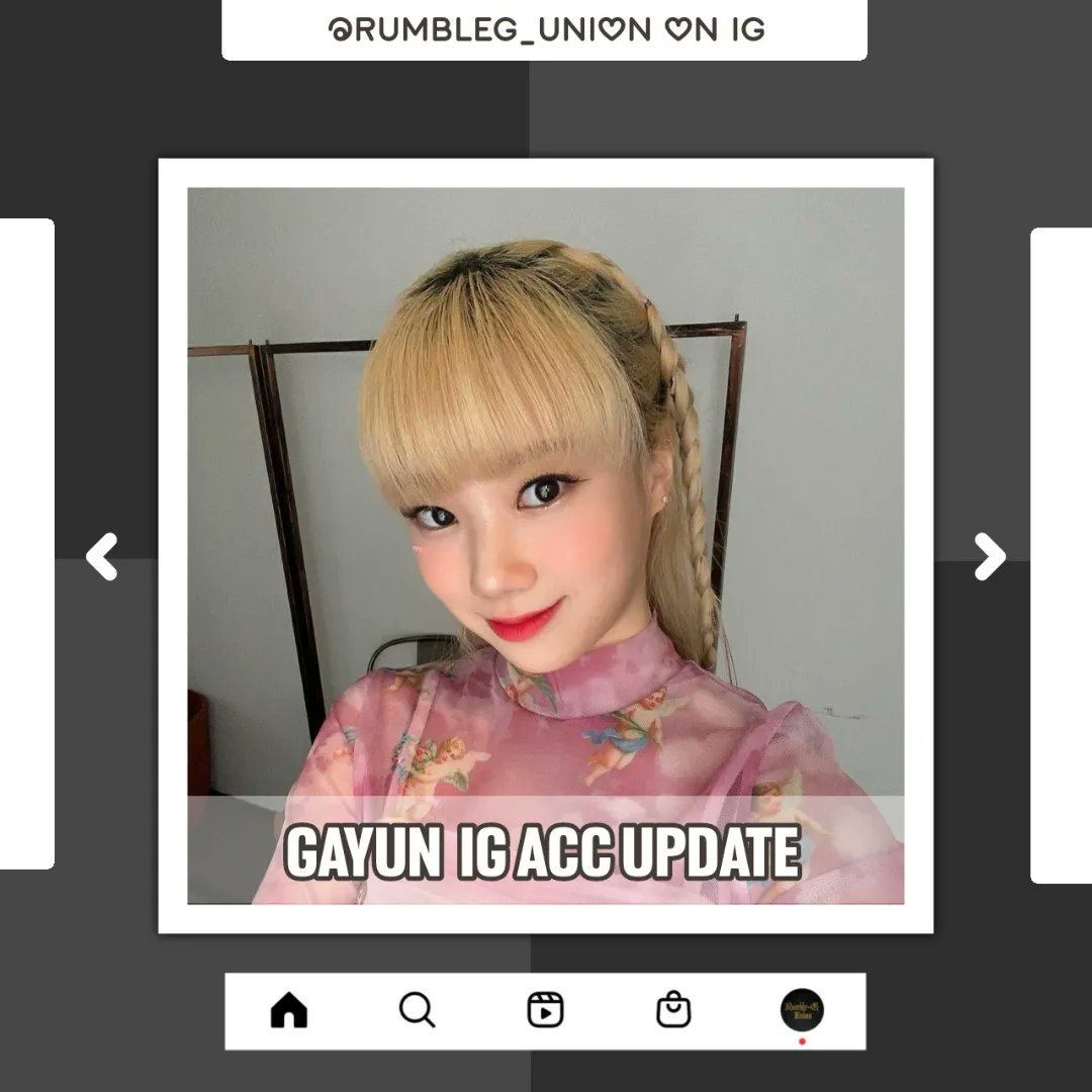 rumbleG_Union's tweet photo. |📸[#INSTAGRAM ] 2022.07.29
╰► GaYun #가윤 acc update
—————
#Every_Other #럼블지_에브리아더 #에브리아더 #RumbleG #럼블지 #DiDi #BaRum #GaYun #RumbleGUnion #WinnerZoneEntertaiment #kpop
@RumbleG3 https://t.co/IKZCmLswco