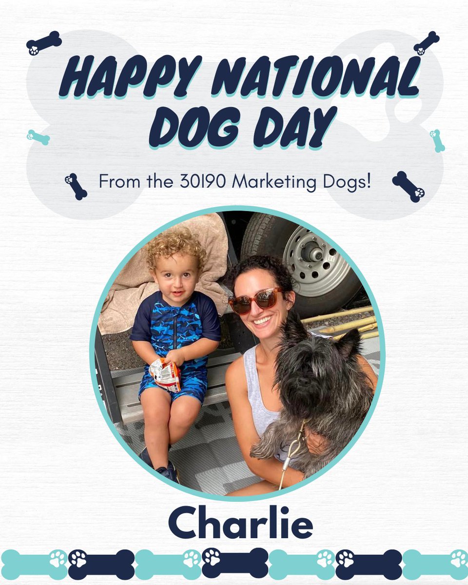 3090_Marketing's tweet photo. Happy National Dog Day! Our team loves their pups and will take any chance to show them offโค๏ธ
Comment the name of your dog so we can give them some love on their special day!
#nationaldogday #dogsofinstagram #teampups #socialmediamanager #marketingservices #marketingtwitter https://t.co/M2R1Uh884s