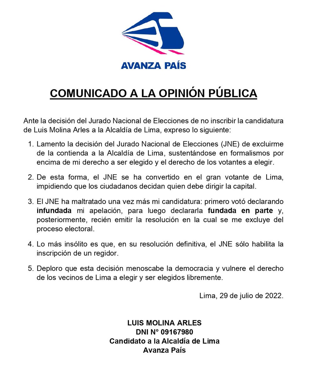 Lucho Molina Arles tweet media