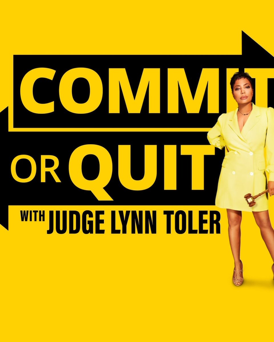 PamelaG53562331's tweet photo. @RealJudgeLynn @WEtv About last night...it was Thursday, so I watched #CommitOrQuit reruns while waiting on season 2 to drop! 😎 https://t.co/ynWCMa4w1U